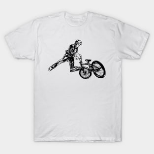 BMX stunt Tailwhip T-Shirt